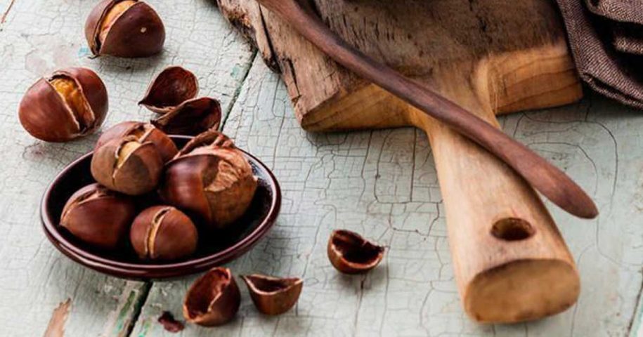 Castanhas Ramo Sopa de castanhas