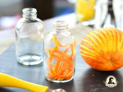 Extracto caseiro de laranja