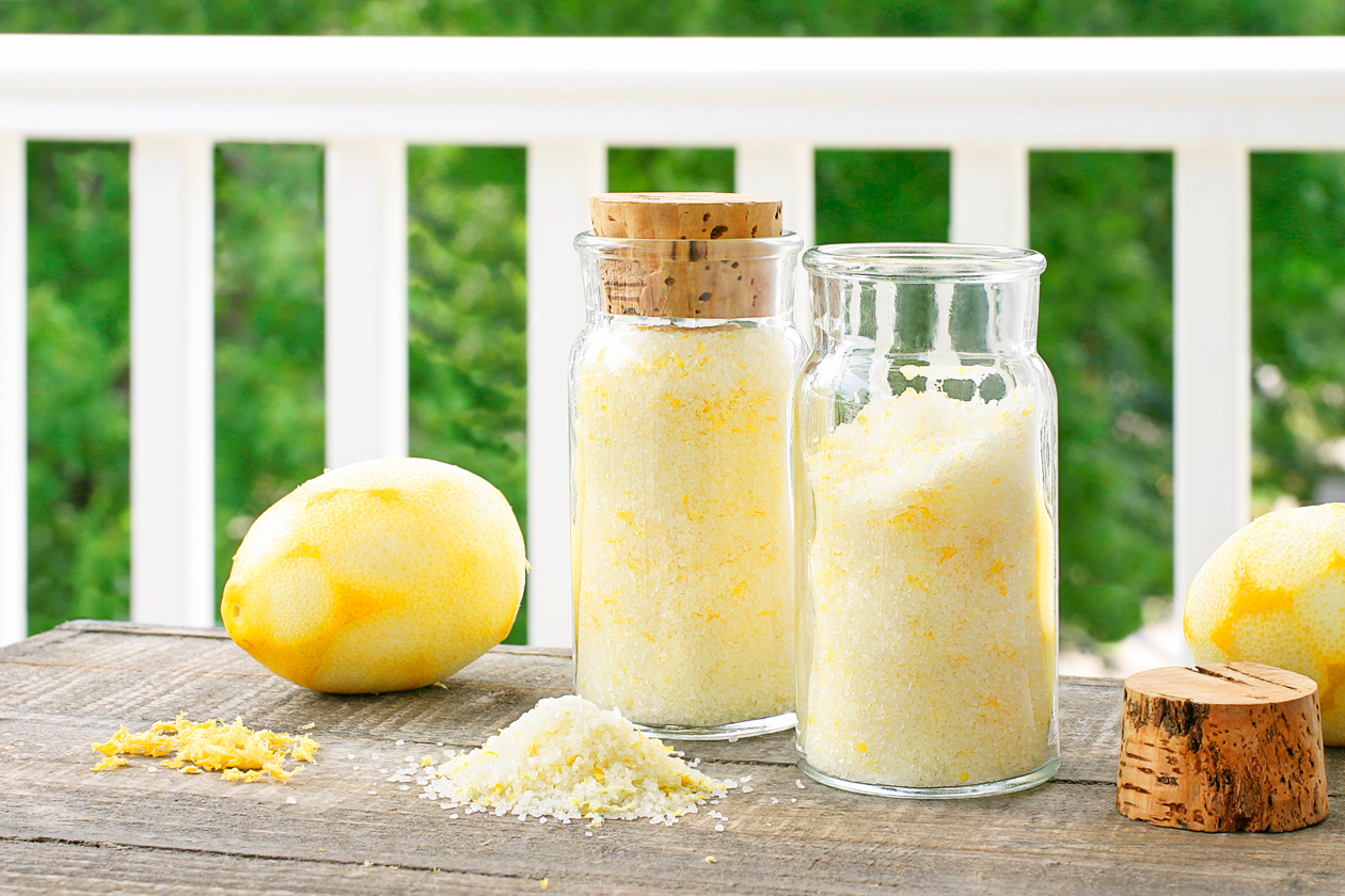 Aprenda a fazer sal aromatizado com citrinos