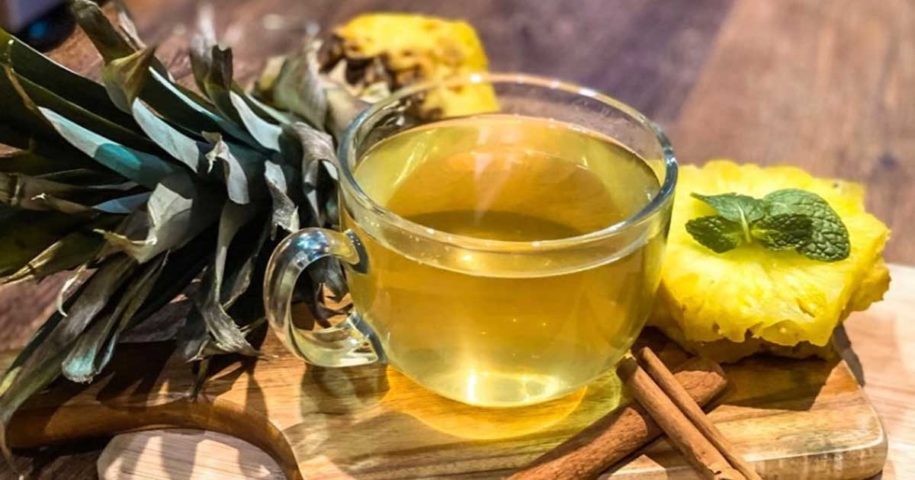 Aprenda quais são os benefícios do chá de cascas e folhas de ananás
