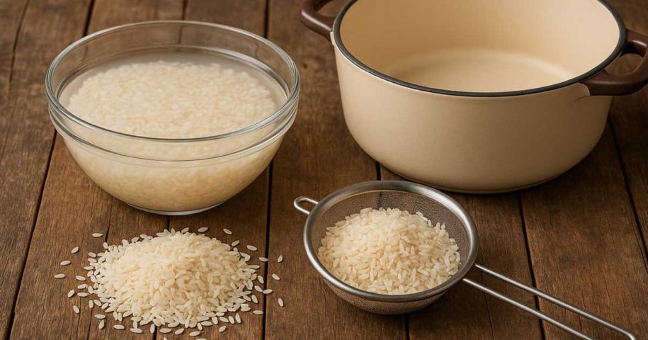 Como retirar o arsénico do arroz e torná-lo mais saudável?